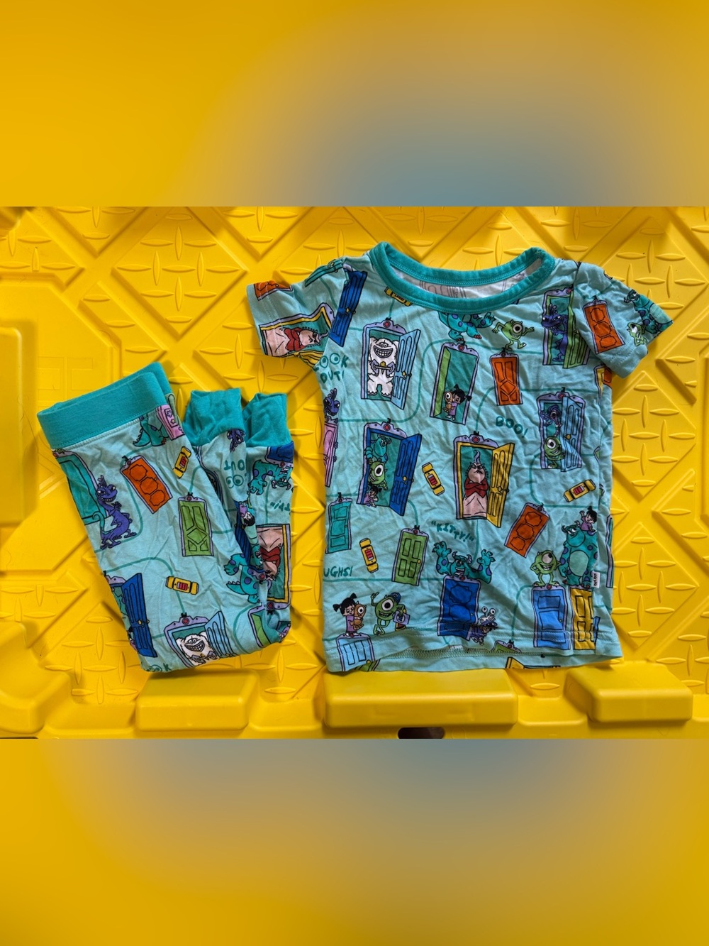Little Sleepies Monsters Inc Pajama Set